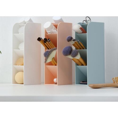 Vertical Storage Box Pencil Pen Brushes Cosmetics Tool Holder Organizer Case