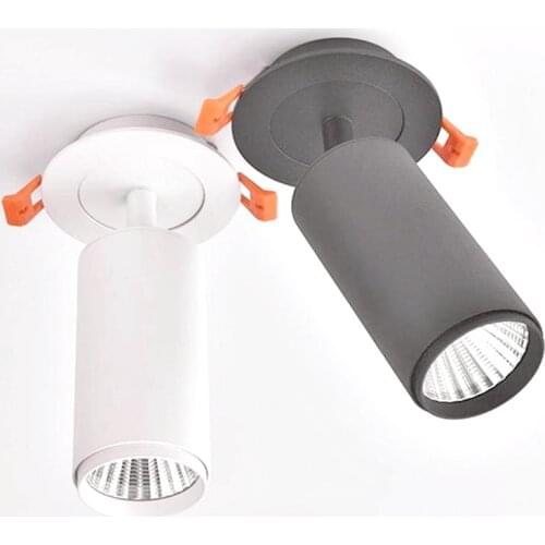 Dimming Embedded Led Spotlight Surface Mounted Cob Opening Home Living Room TV Background Wall 5W 9W AC 110V 220V Chambre