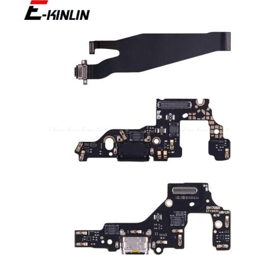 Charger USB Dock Charging Dock Port Board Mic Microphone Flex Cable For HuaWei P30 P20 Pro P10 P9 Plus Mini P8 Lite 2017
