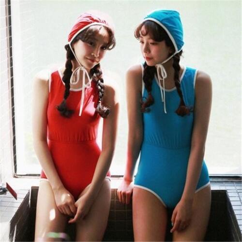 Swimsuit woman 2019 Retro Backless Redbrazilian bikini One Piece Womens swimming suit sexy woman bikini swimwear push up bikini