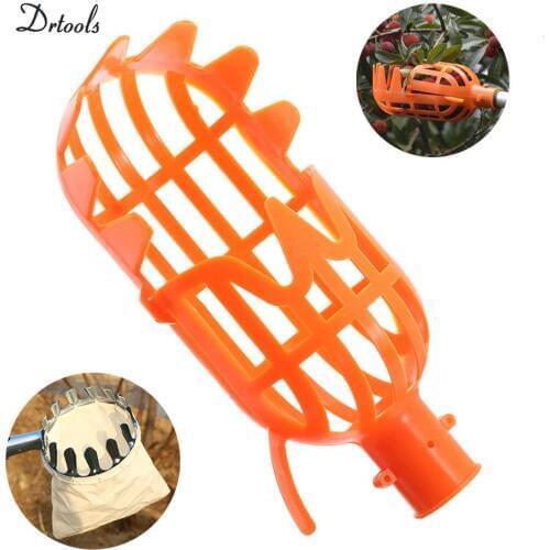 1PCS Garden Tools Fruit Picker Catcher Plastic Fruit Picking Tool without Pole Apple Pear Peach Picker Catcher Garden Tool