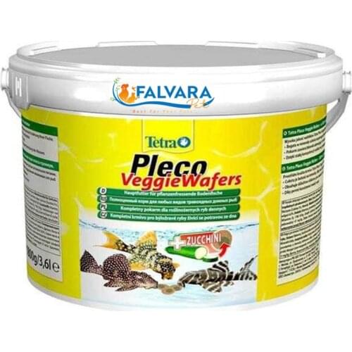 1800 Gram Tetra Pleco Veggie wafers Bucket All Ornamental fish For 1. Grade Algae Contain Pelletized Feed Expiry Date 06/2023
