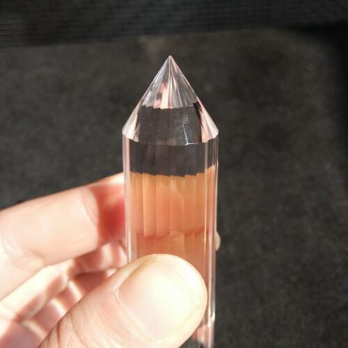 24 SIDED NATURAL VOGEL ROCK QUARTZ CRYSTAL HEALING POINT SUPER
