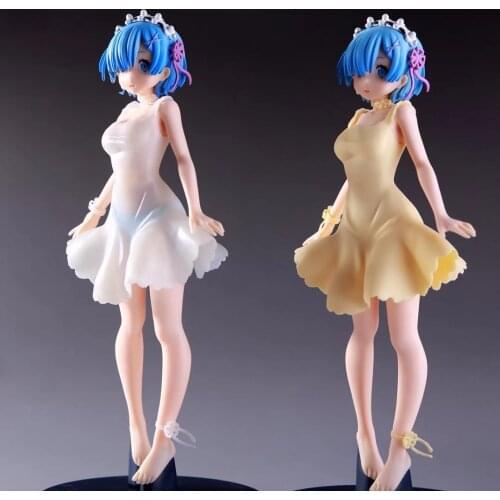 Japanese Anime Re: Life a Different World from Zero Rem PVC Action Figre Moel Collectible Toy Doll Gift