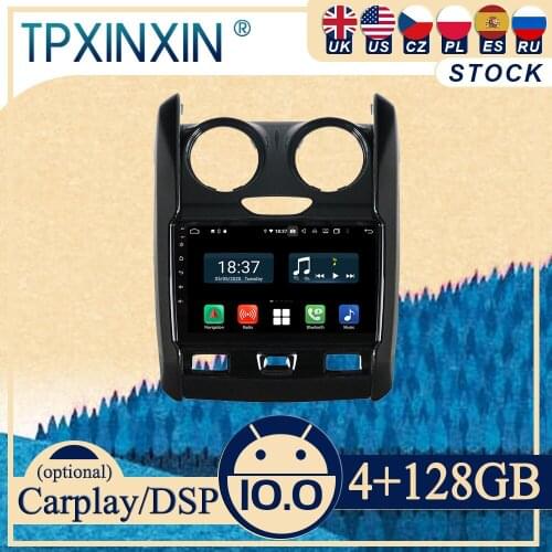 PX6 For Renault Duster 2015-2019 Android Car Stereo Car Radio with Screen2 DIN Radio DVD Player Car GPS Navigation Head Unit