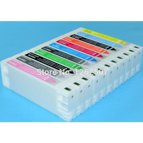 For Epson 7900 Compatible cartridge with Pigment ink For Epson Stylus Pro 7900 9900 Full ink cartridge with compatible chip