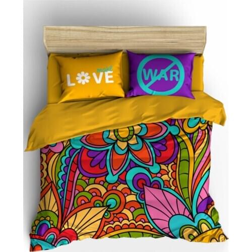 No War Double Personality Duvet cover set