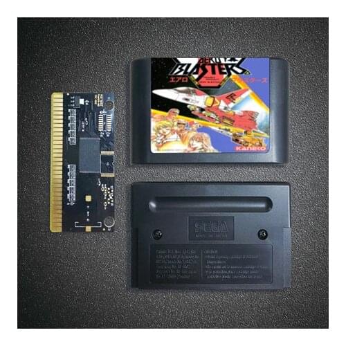 Aero Blasters - 16 Bit MD Game Card for Sega Megadrive Genesis Video Game Console Cartridge