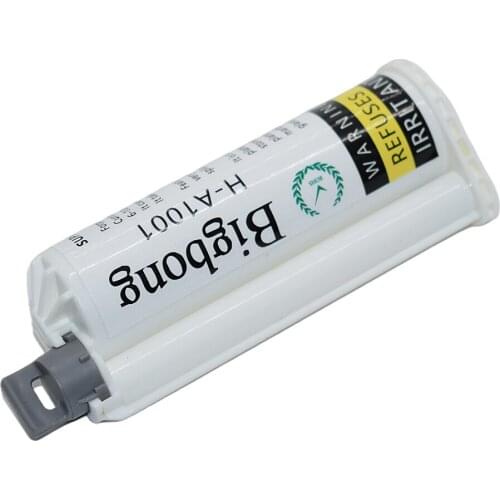 Black AB Glues 10:1 Glue Adhesives 50ml Two-Component Strong Adhesive for 50ml AB Glue Gun Dispenser 10:1 Manual Caulking Gun