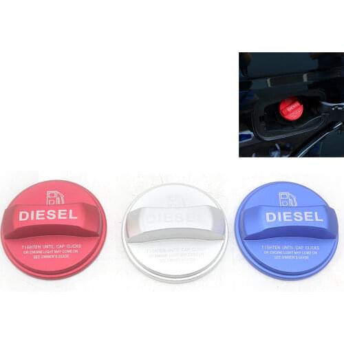 Alloy Gas and Diesel Fuel Tank Cap Cover For Land Rover Discovery Sport LR4 5For Range Rover Sport Evoque Vogue Velar For Jaguar