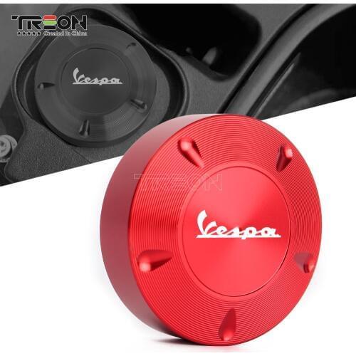 Motorcycle Scooter Gas Fuel Tank Filler Cap for All VESPA GTS GTV LX 60 125 250 300 primavera sprint
