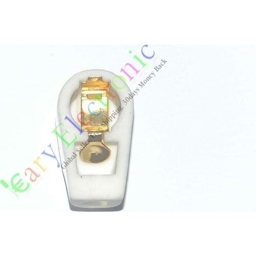 Wholesale and retail 5pc 7.4mm GOLD Tube Anode Caps Ceramic Socket Vacuum SP42 VP41 radio amp DIY free shipping
