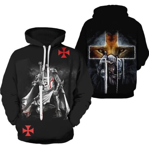 Wholesale in stock hooded printing thin black and red youth printed mans custom hoodie
