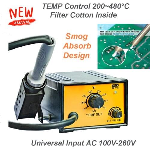 New Design 50W Adjustable Temperature Soldering Iron Internal Heating Type Household Electronic Welding Repair Tool