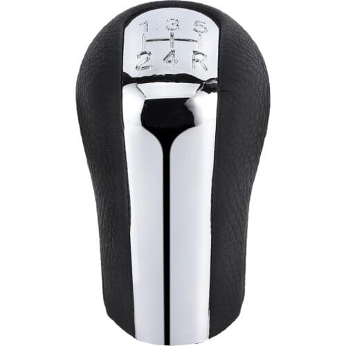 5 Speed Car Gear Stick Shift Knob Head PU Leather + PVC Plastic For Toyota Corolla /RAV4 /Verso /Avensis /Yaris/Vitz Black