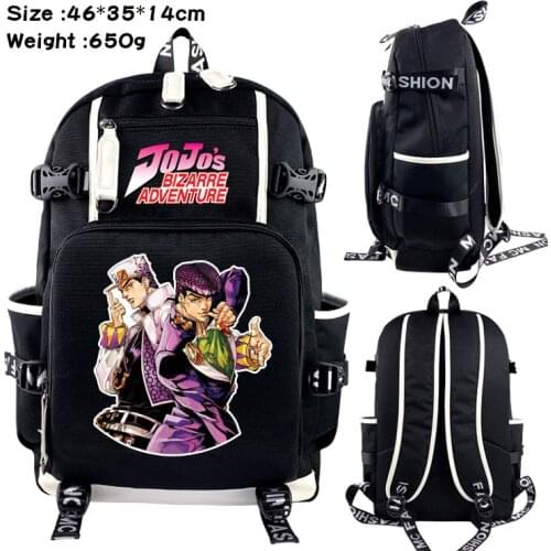 JoJo Bizarre Adventure Killer Queen Backpack Shoulder travel Shoulders Bags School Bag Bookbag for teenagers Casual Laptop Bags