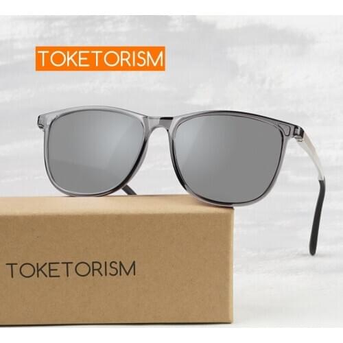 Toketorism Fashion Polarized Driving Glasses tr90 Frame Men Women Sunglasses 1099