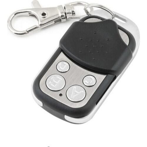 New Metal Four-key Garage Door Universal Copy Remote Control Wireless Copy Remote Control Long Distance LESHP