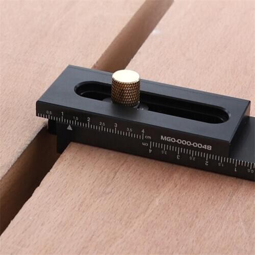Woodworking Feeler Ruler Saw Seam Gauge Gaps Gauge Saw Slot Adjuster Wood Working Tool for Grooving Cutting Table Slot Adjuster