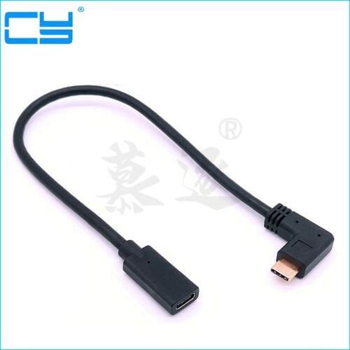 USBC Extension Cable, Male to Female USB C Extender Cord USB 3.1 Type C Fast Charging & Data Sync