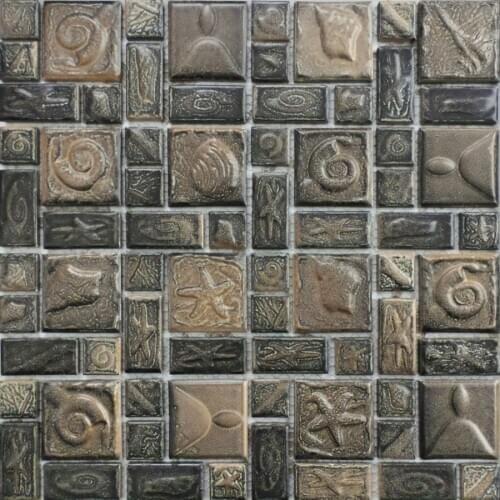11 square feet classic art ceramic mosaic tile kitchen backsplash bathroom wall tiles shower background home decoration