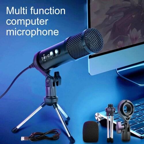 USB Microphone for Computer Professional Studio Cardioid Condenser Mic Kit