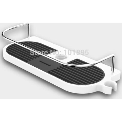 ABS Material of Bathroom Shower Faucet Shelf with Shower Holder