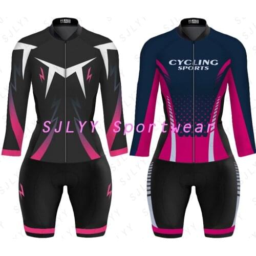 2021 New Cycling Jumpsuit Coverall Triathlon Little Monkey Summer Bicycle Jersey Set Bike Running Clothing Maillot Ropa Ciclism