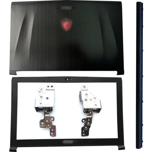 Original LCD Back Cover/Front Bezel/Hinges/Hinges Cover/Palmrest/Bottom Case For MSI GE62 GE62MVR GE62VR MS-16J1 MS-16J2 MS-16J3