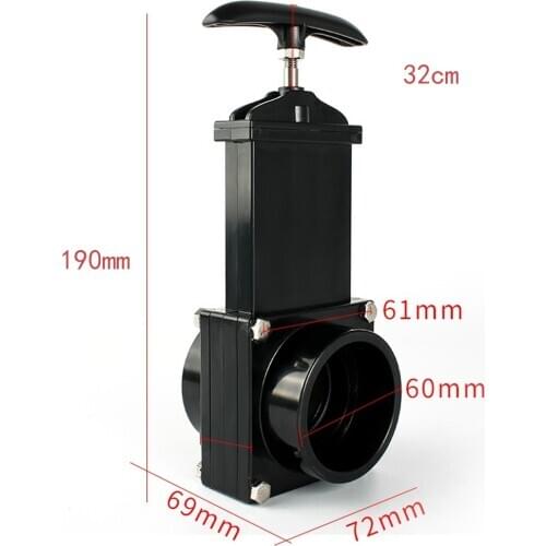 Heavy Duty Camper RV Waste Holding Tank Dump Valve Drain Replacement