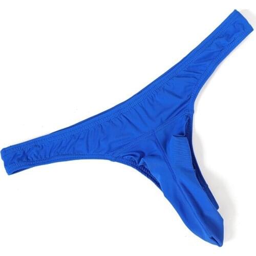 T-back Thong Man Sexy Mini G-string Erotic Lingerie Sexy Man Bikini Brief Male Penis Pouch Underwear Male Long Penis Sleeve Pant