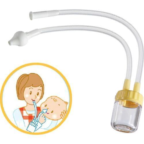 Newborn Baby Safety Nose Cleaner Baby Care Vacuum Suction Nasal Snot Nose Cleaner Mucus Runny Aspirator Inhale Kids Healthy Care