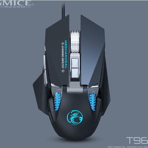 IMICE T96 USB Wired Gaming Programming Gaming Mouse Weight Can Be Increased Or Decreased Suitable For PC Notebook Computers