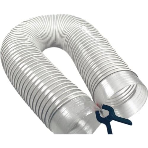 1m Inner Diameter 32/40/50/55/60mm OEM Industrial Vacuum Cleaner Bellows Straws Thread Hose Soft Pipe Durable for Cyclone SN50T3