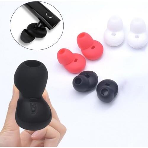 2Pcs Earphone Cover Paired Comfortable Silicone Practical Earbuds Protector for Samsung Gear Circle Earphone Cover Silicone