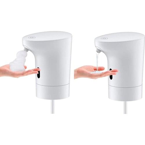 Automatic Bathroom Soap Dispenser Hand Clean Touchless Pump Countertop Soap Dispenser for Bottle