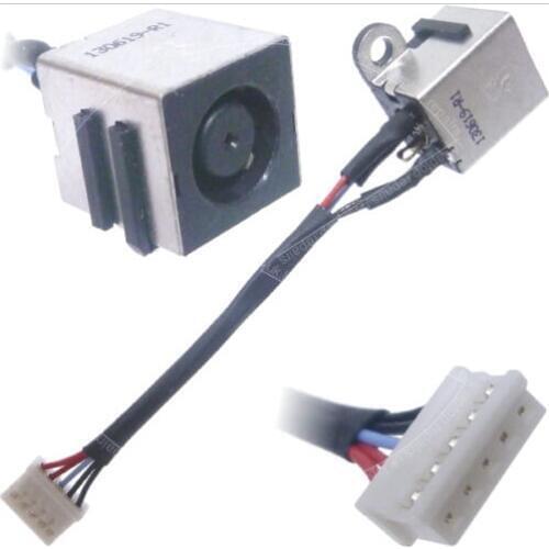 Free shipping For DELL Inspiron 5420 5420 7420 Power Interface Charger with cable head