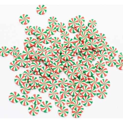 Kawaii 5mm Polymer Clay Windmills Candy Sprinkles For Dessert Toppings Craft Supplies