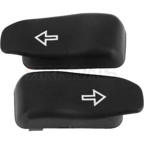 Turn Signal Extension Caps Black For Harley Road King 14-later For Harley FLHT 20-later