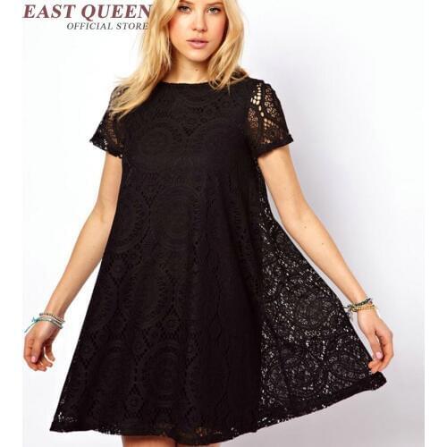 Large size lace dresses big size dress new arrival 2018 summer style clothing women large size summer dress big size KK1237