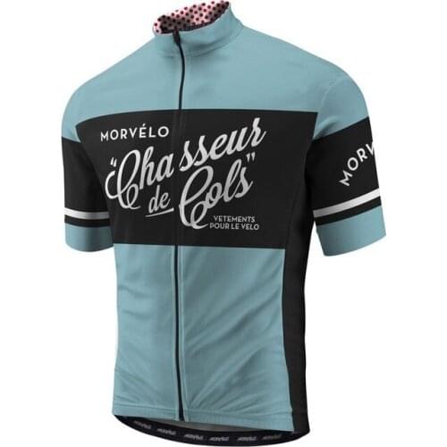 In the summer of 2018 morvelo Mens short sleeve cycling jerseys Cycling jerseys short sleeve shirt