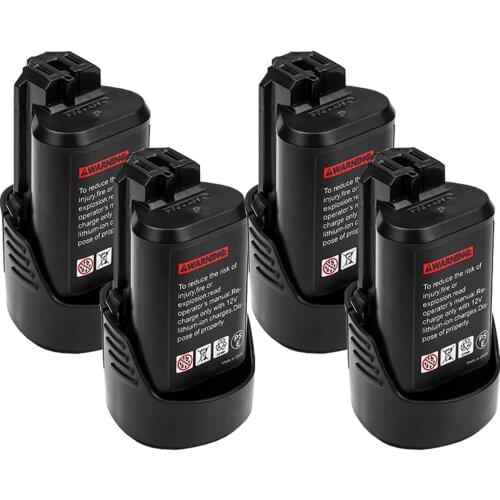 12V/10.8V 3.0Ah For Bosch BAT411 Battery Lithium-Ion recharged Battery BAT411A BAT412 BAT412A BAT413 BAT413