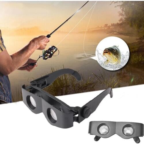 Fishing Telescope Glasses ABS Frame Outdoor Portable Magnifier Binoculars Eyewear Fishing Tackle Accessories