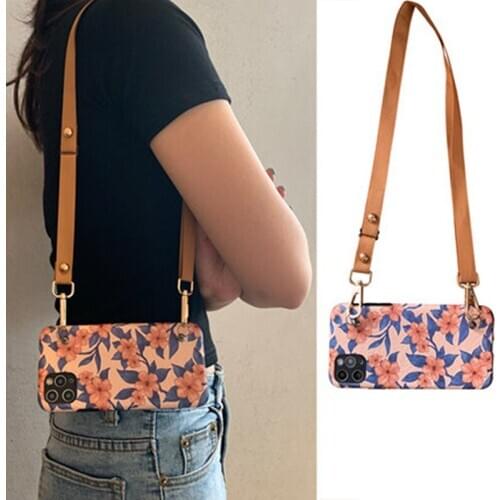 Retro Fashion Flower Shoulder Strap Handbag Soft Case Cover For iPhone 11 Pro XS Max XR X 8 7 6 6S Plus SE