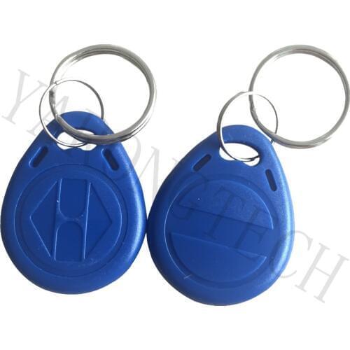 RFID 125KHz Writable Rewrite EM4305 Proximity Access control ID tag keyfobs token -100pcs