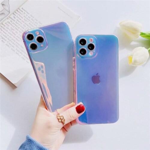 Luxury Gradient For IPhone 11 12 Pro MAX Case XS XR X MINI 6 7 8 Plus SE 2020 For Samsung Note 9 Pro S 10 Plus 20 21 Ultra Cover