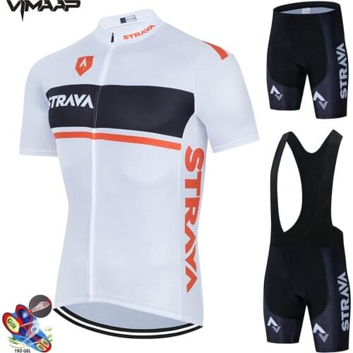 STRAV Summer Cycling Jersey Men Style Short Sleeves Cycling Clothing Sportswear Outdoor MTB Ropa Ciclismo Bib Pant Bike Clothing