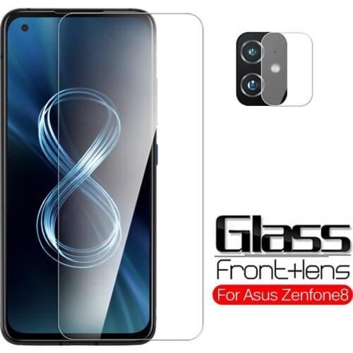 Camera Tempered Glass For Asus Zenfone 8 Screen Protector For Zenfone8 ZS673KS Zen Fone 8 Flip 8Flip Phone Cover Protective Film