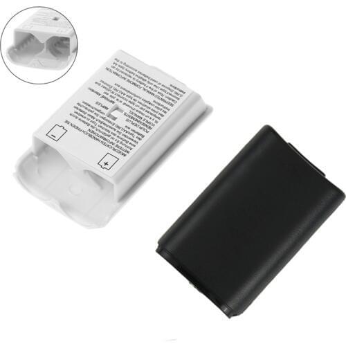 Battery Pack Cover Shell Shield Case Kit for Xbox 360 Wireless Controller Repair Part