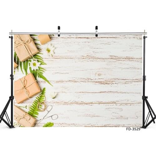 White do old wood texture, gift box photo background photo background, live broadcast, newborn photo background